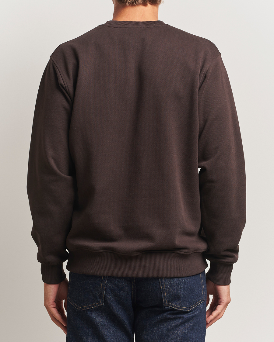 Herre | Gensere | Drôle de Monsieur | Classic Slogan Sweatshirt Dark Brown