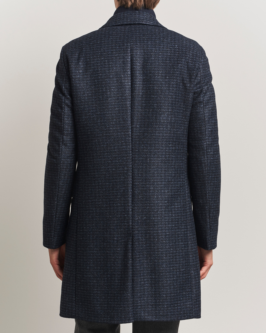 Herre | Jakker | BOSS BLACK | Hyde Wool Bib Coat Dark Blue