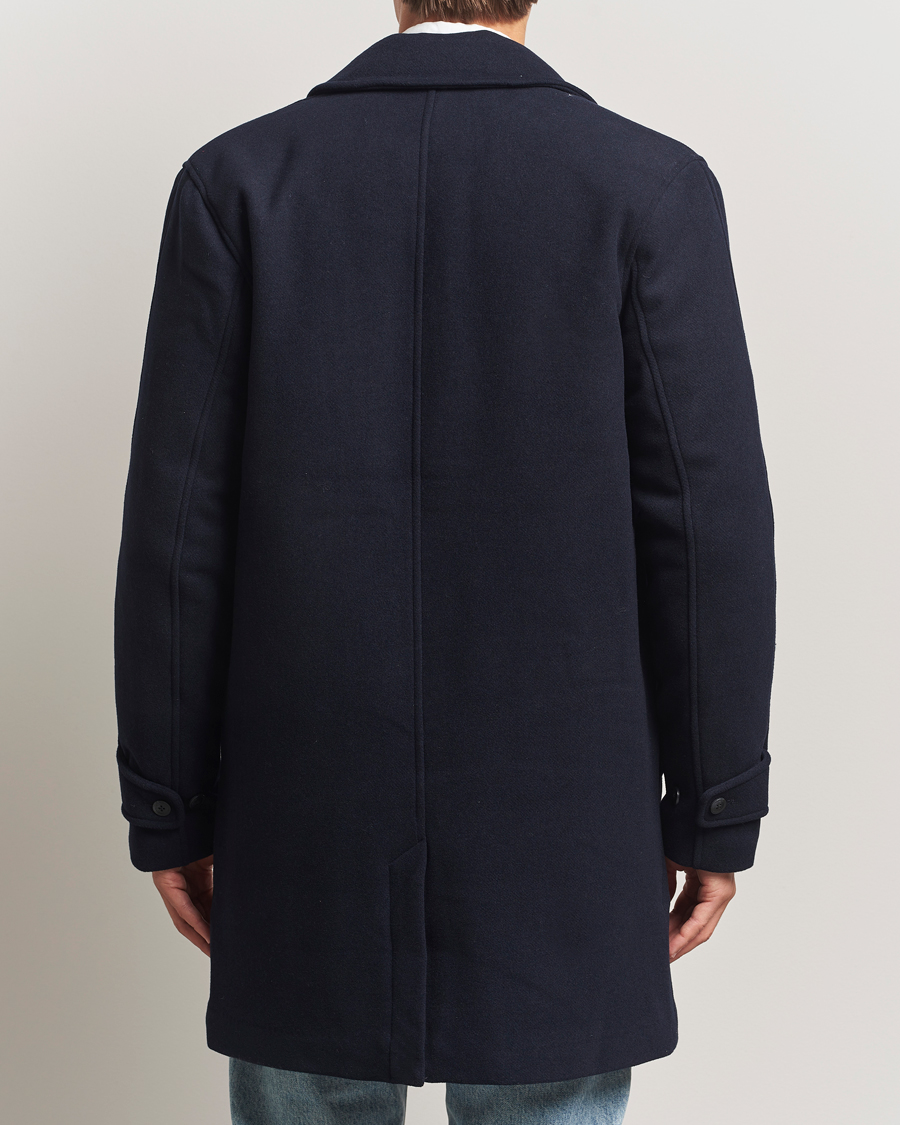 Herre | Jakker | Samsøe Samsøe | Labby Wool Coat Salute Navy