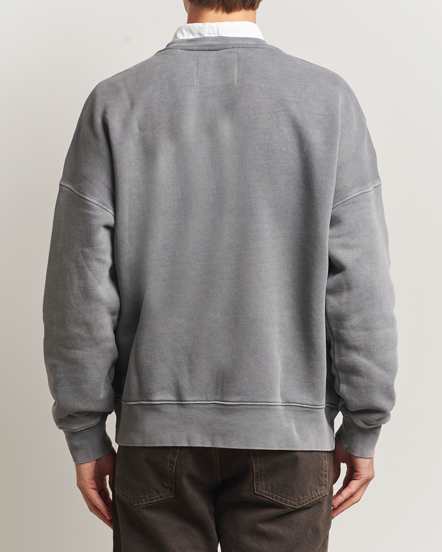 Herre | Gensere | GANT 240 Mulberry Street | Vintage Graphic Crew Neck Sweatshirts Steel Grey
