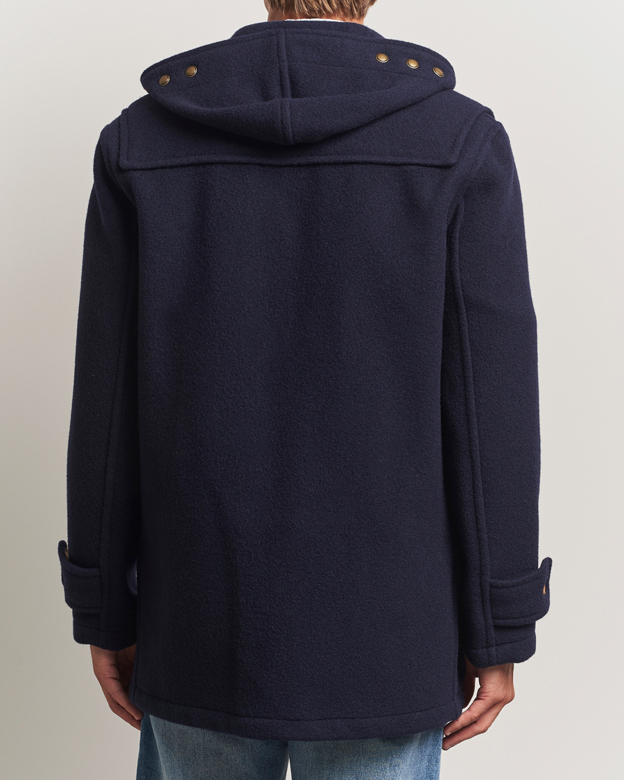 Herre | Jakker | Gloverall | Mid Length Monty Union Jack Duffle Coat Navy