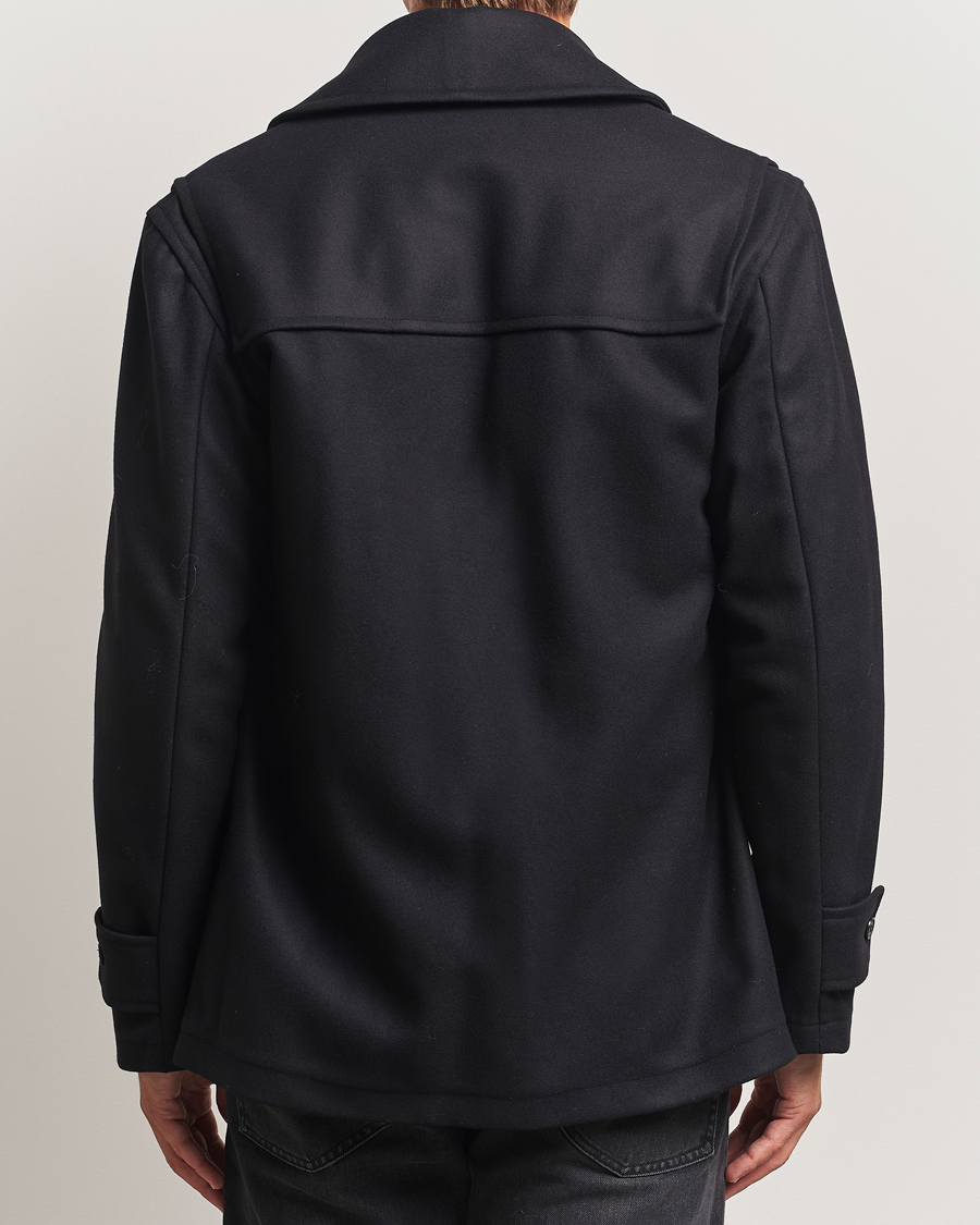 Herre | Jakker | Gloverall | Shawl Collar Duffle Jacket Black
