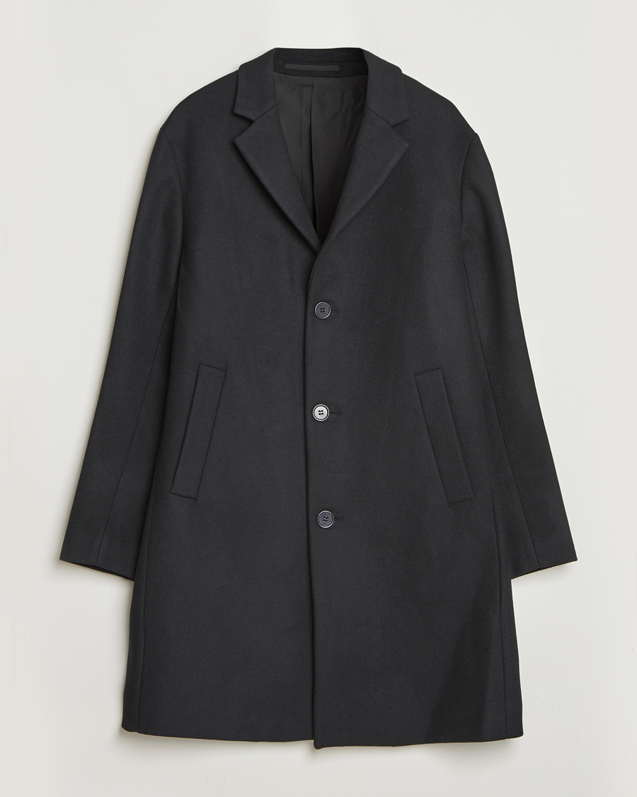 Herre | Jakker | NN07 | Austin Wool Coat Black
