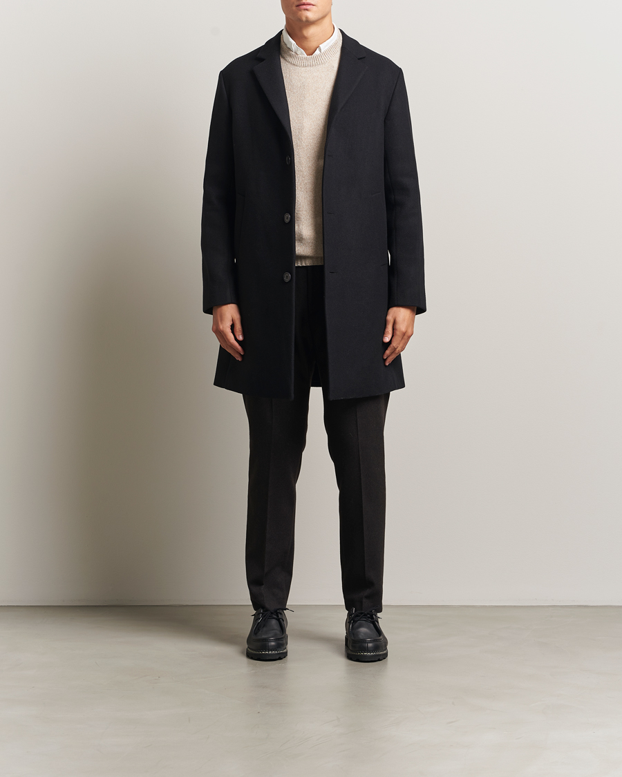 Herre | Jakker | NN07 | Austin Wool Coat Black