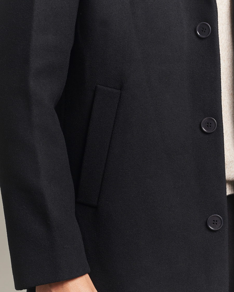 Herre | Jakker | NN07 | Austin Wool Coat Black