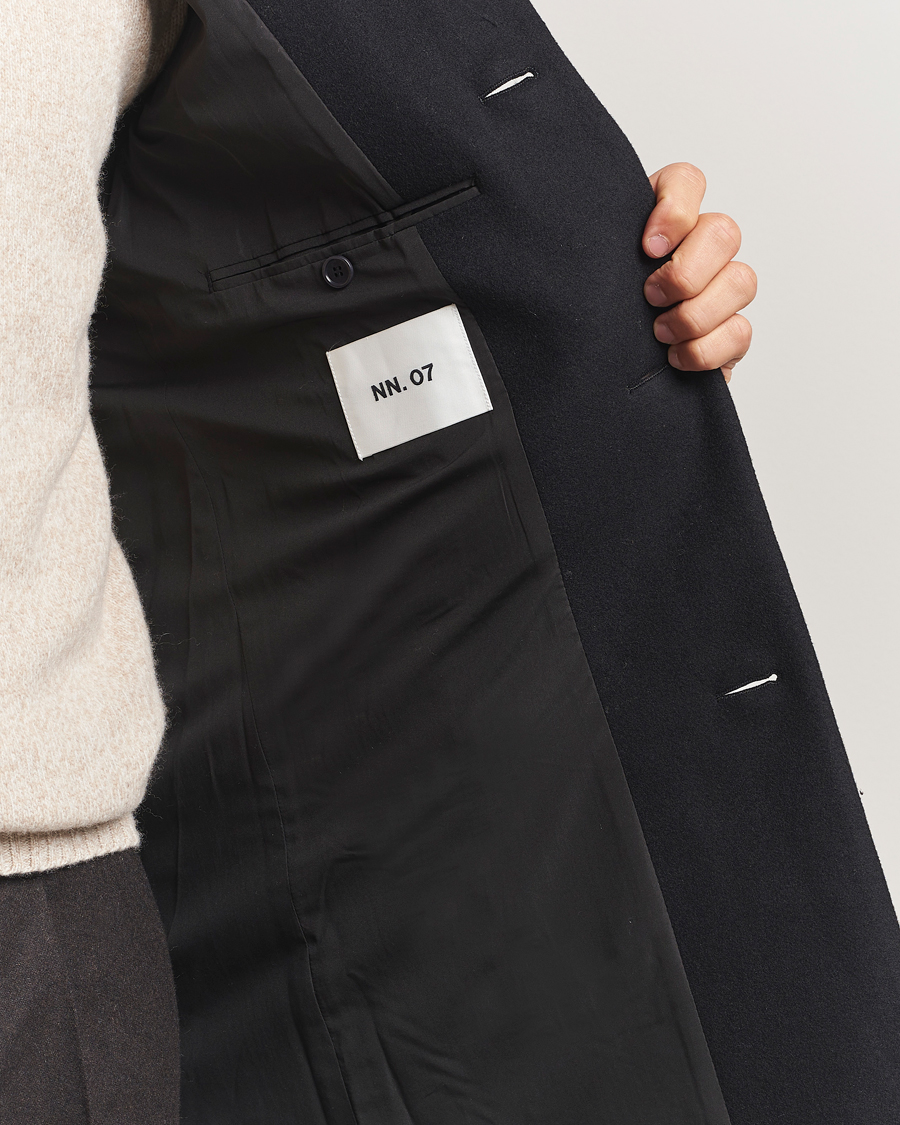 Herre | Jakker | NN07 | Austin Wool Coat Black