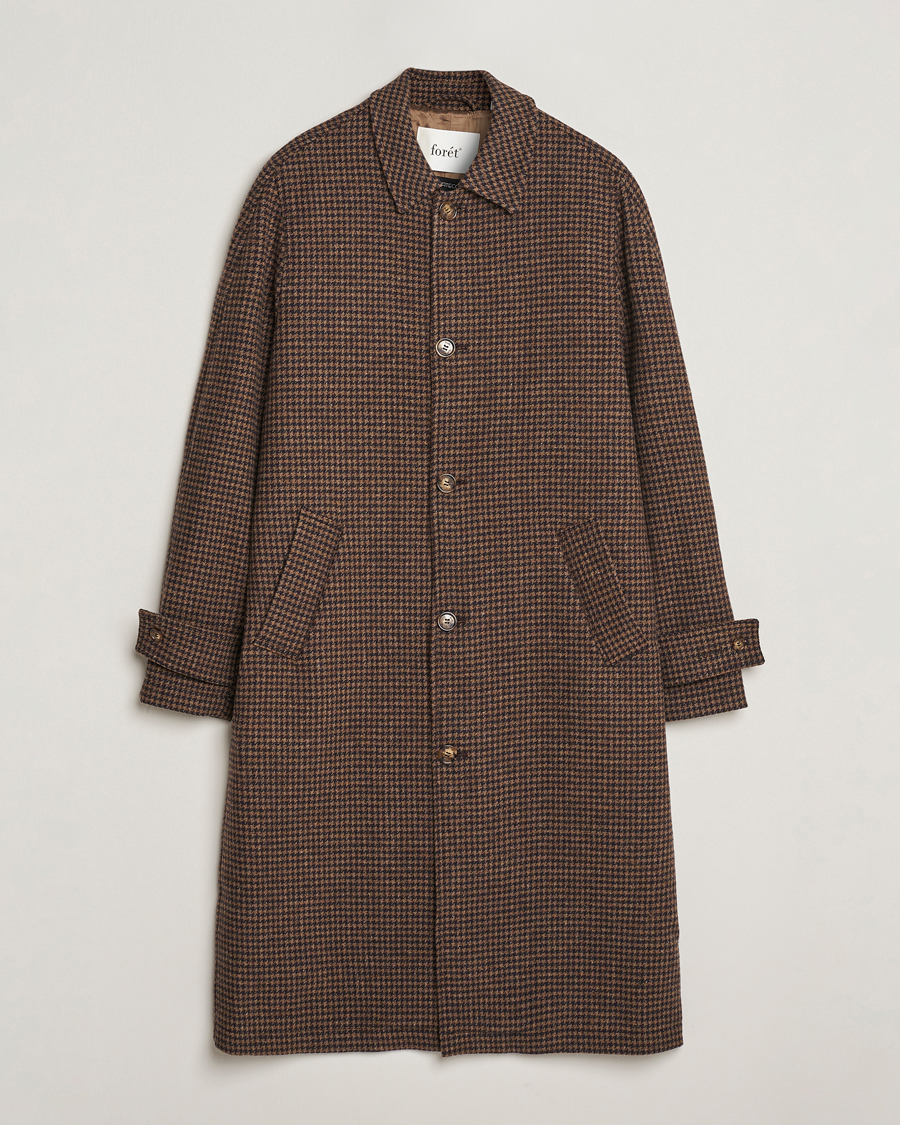 Herre | Jakker | Forét | Pine Wool Coat Brown