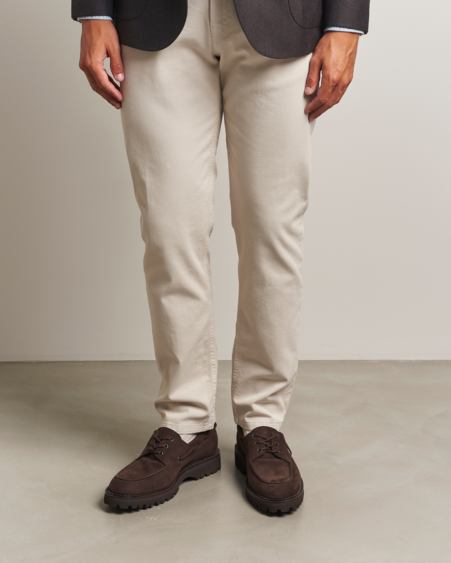 Herre | Derbys | John Lobb | Tide Moc Toe Derby Dark Brown Nubuck