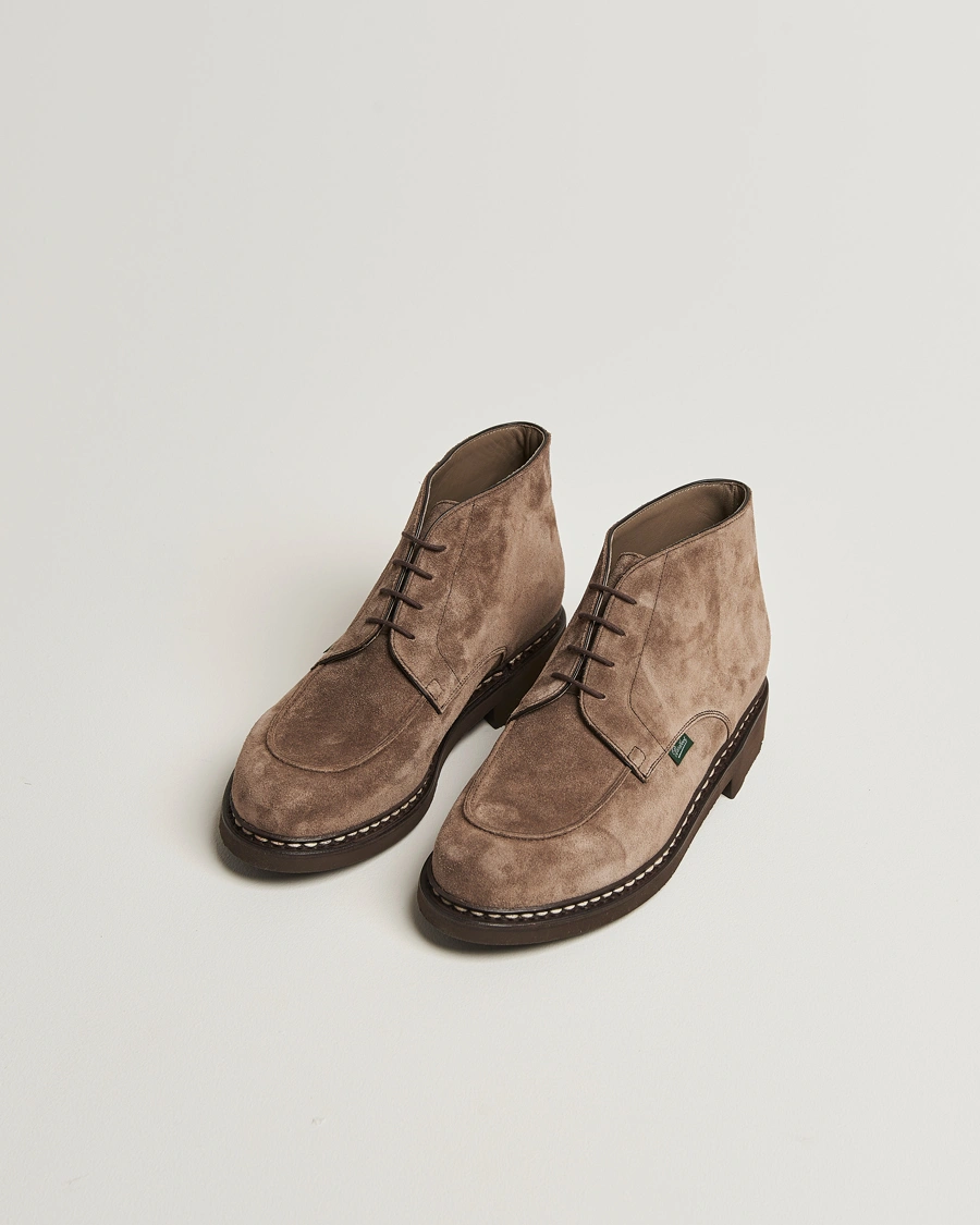 Herre | Støvler | Paraboot | Chambord Mid Derby Brown Suede