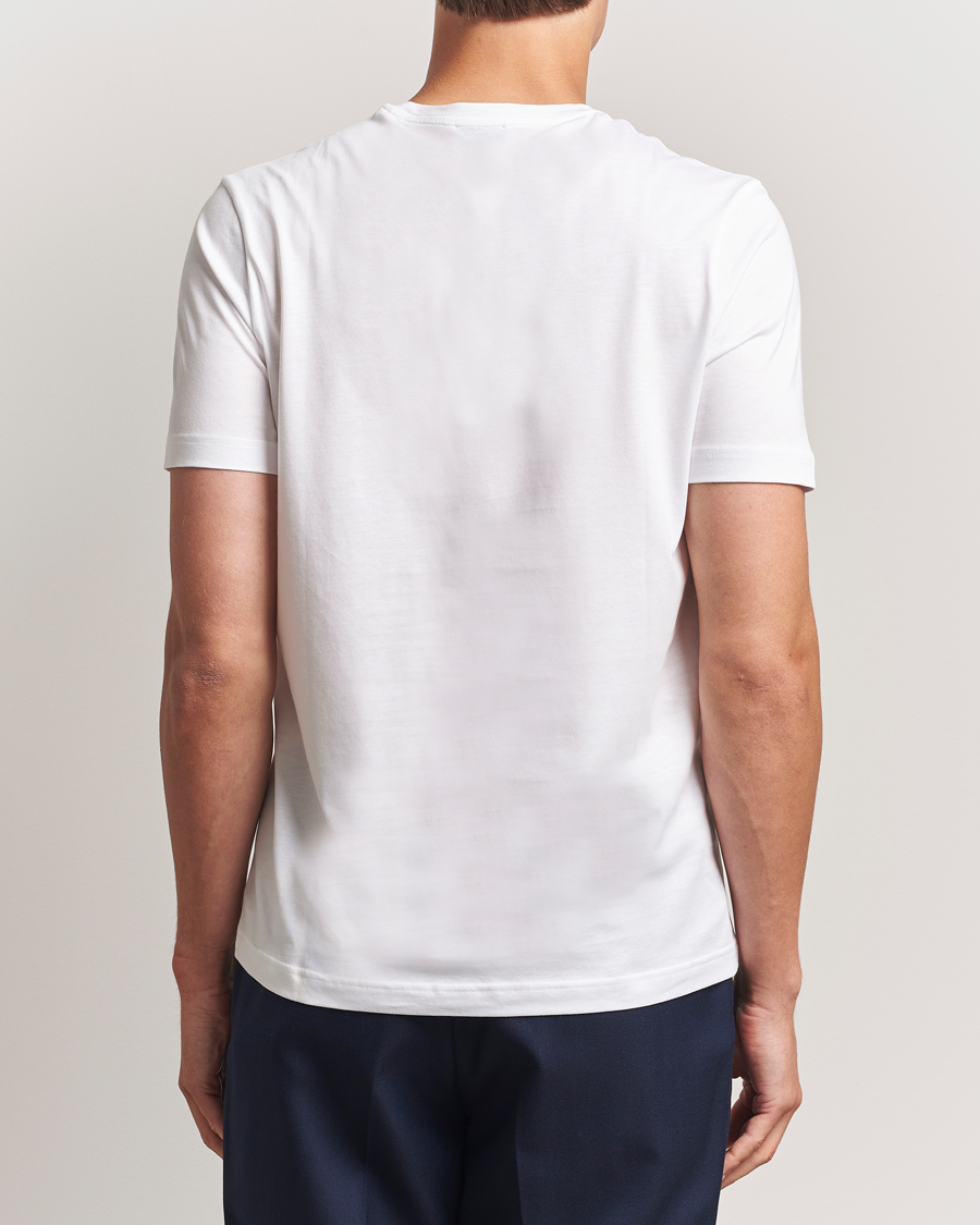 Herre | T-Shirts | Stenströms | Supima Cotton T-Shirt White
