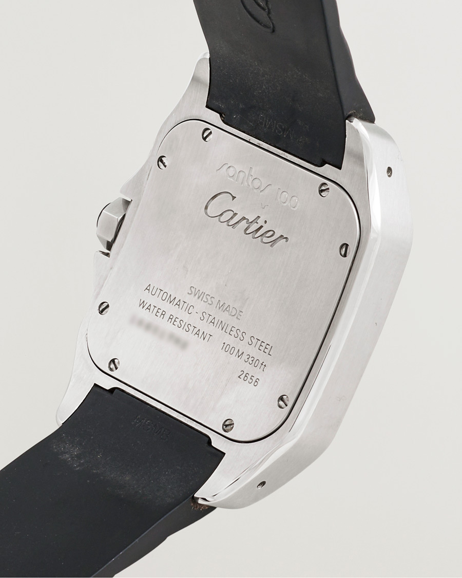 Herre | Pre-Owned & Vintage Watches | Cartier Pre-Owned | Santos 100