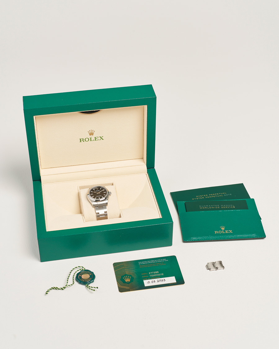Herre | Pre-Owned & Vintage Watches | Rolex Pre-Owned | Oyster Perpetual 31 Black