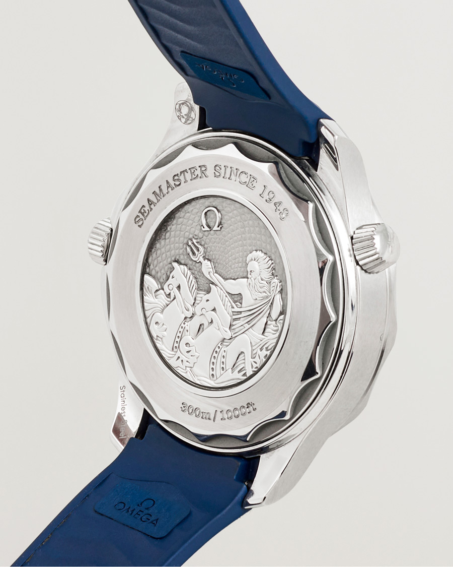 Herre | Pre-Owned & Vintage Watches | Omega Pre-Owned | Summer Blue Seamaster Diver 300m 75th