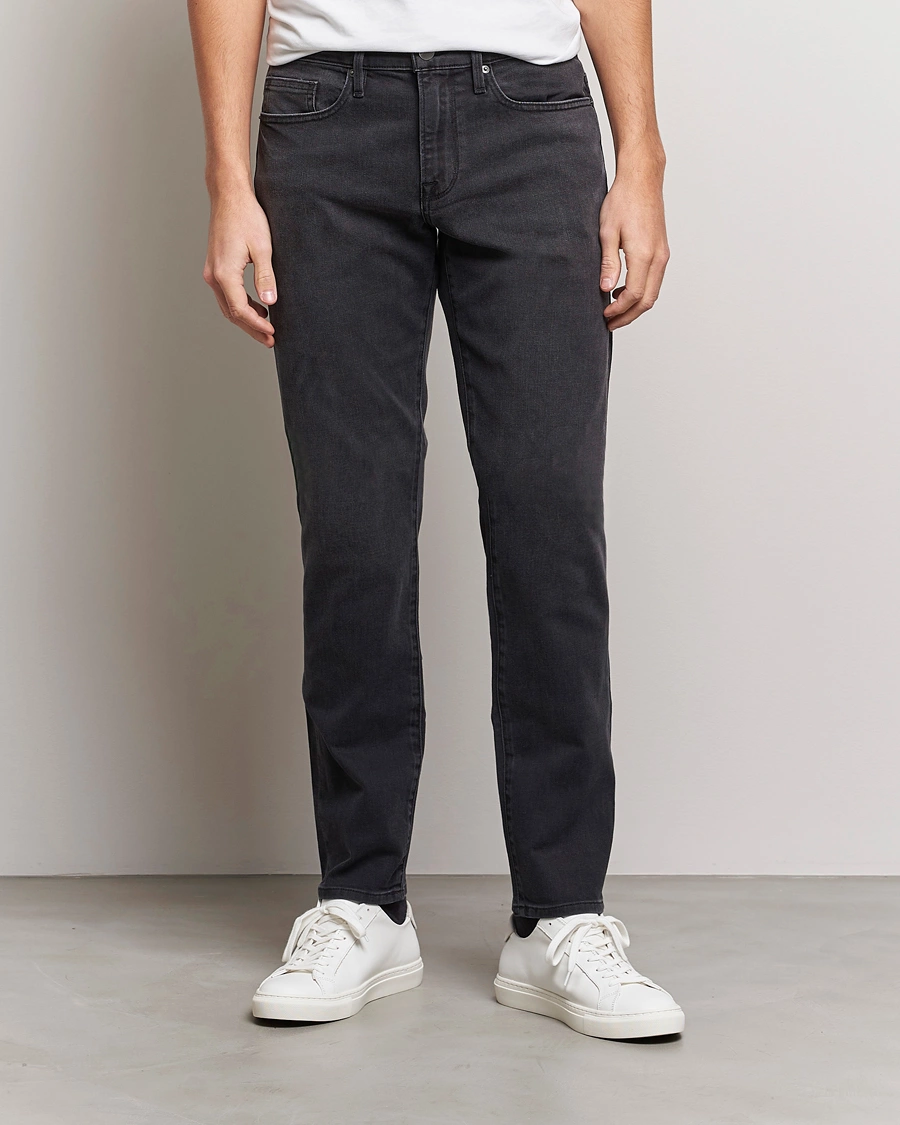 Herre | Contemporary Creators | FRAME | L´Homme Slim Stretch Jeans Fade To Grey