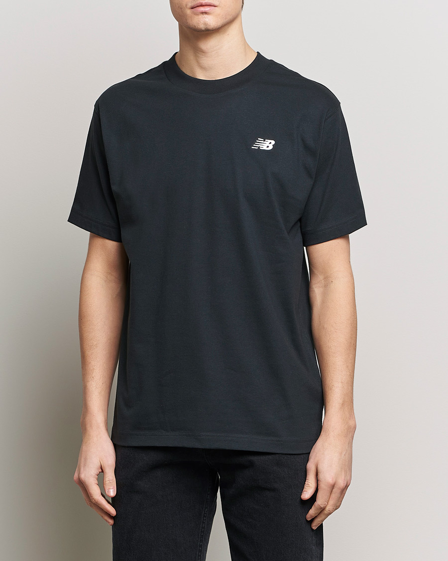 Herre | Kortermede t-shirts | New Balance | Essentials Cotton T-Shirt Black