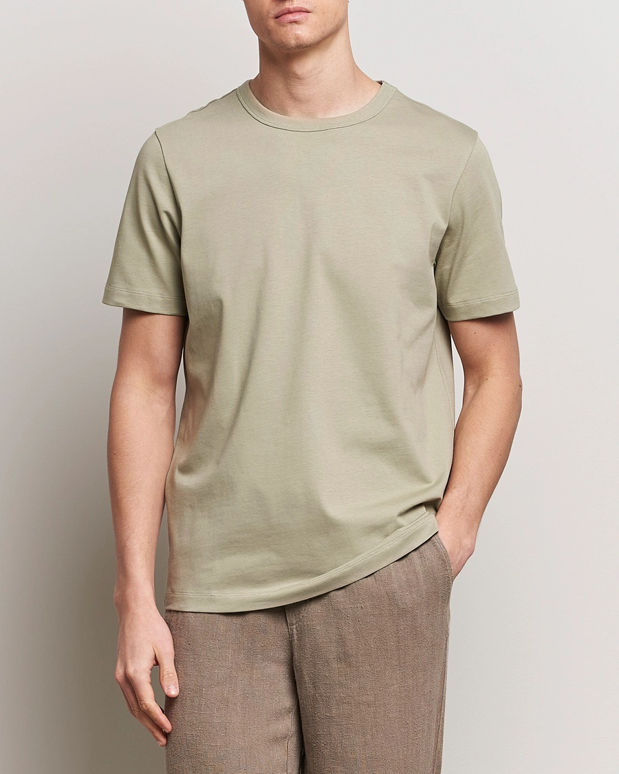 Herre | Kortermede t-shirts | A Day\'s March | Heavy T-Shirt Green Tea