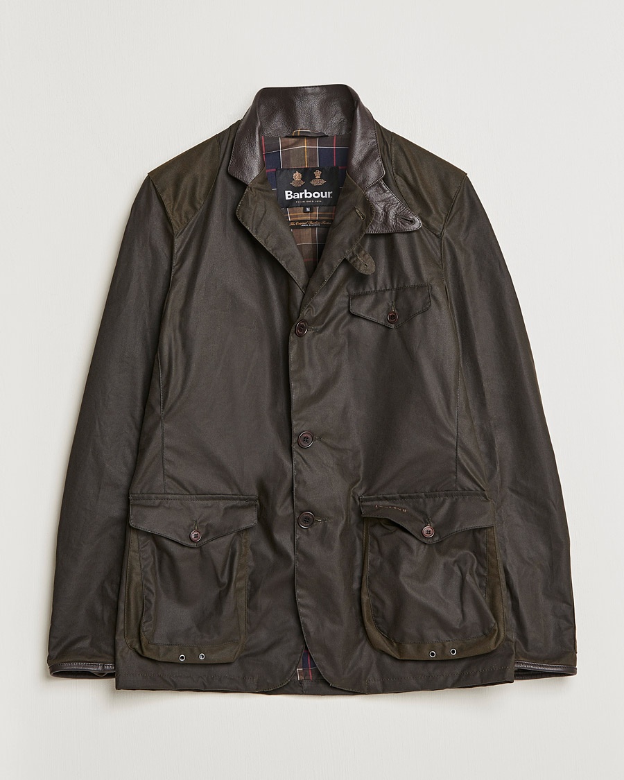 Barbour Heritage Barbour Lifestyle Beacon Sports Jacket Olive – Grønn