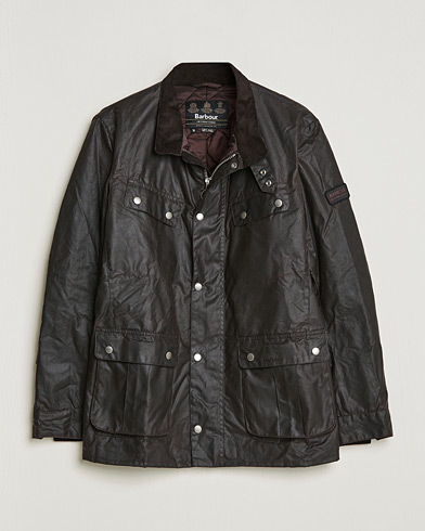 Barbour international duke wax jacket rustic online