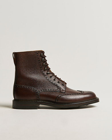  Islay Boot Dark Brown Grained Calf