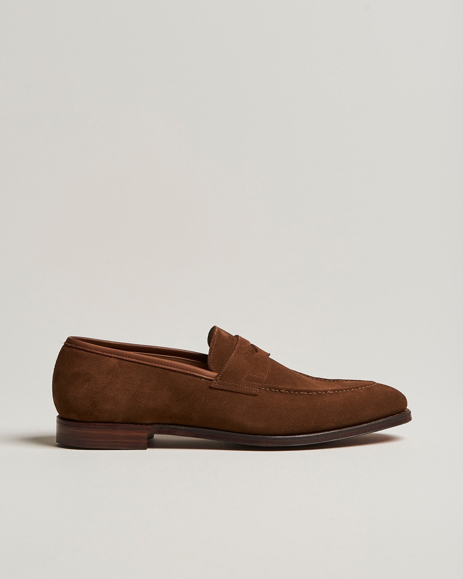 Herre | Crockett & Jones | Crockett & Jones | Sydney Loafer Snuff Suede