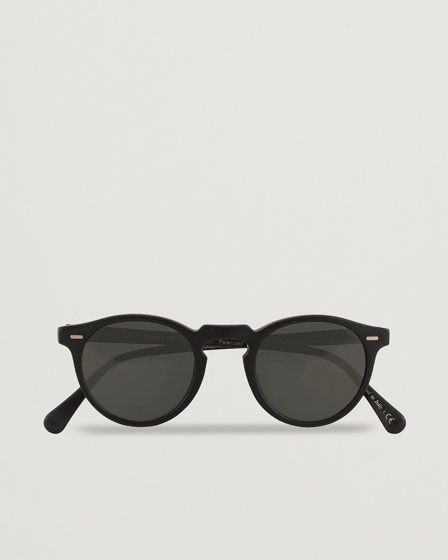 Oliver Peoples Gregory Peck Sunglasses Black/Midnight – Svart
