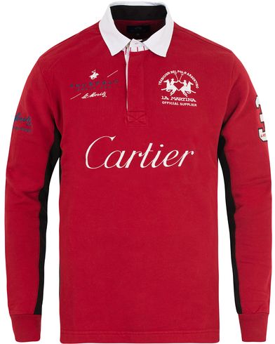 La Martina St Moritz Rugby Red