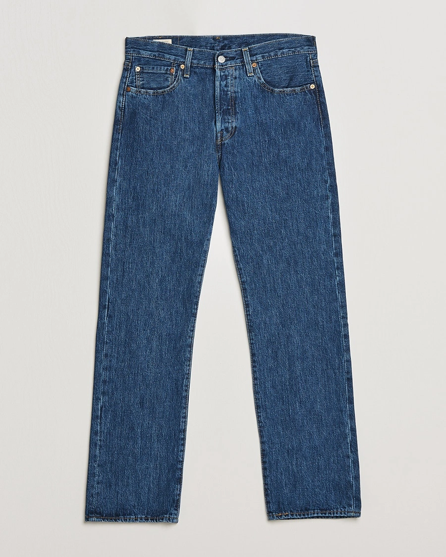 Levi's 501 Original Fit Jeans Stonewash – Blå