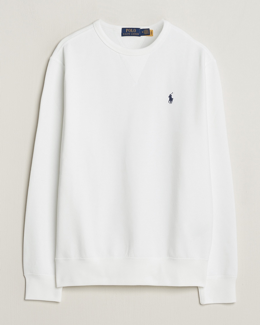 Polo Ralph Lauren Crew Neck Sweatshirt White – Hvit