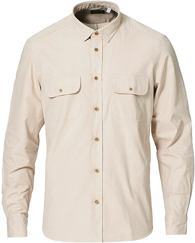 Finamore Napoli Clark Overshirt Latte