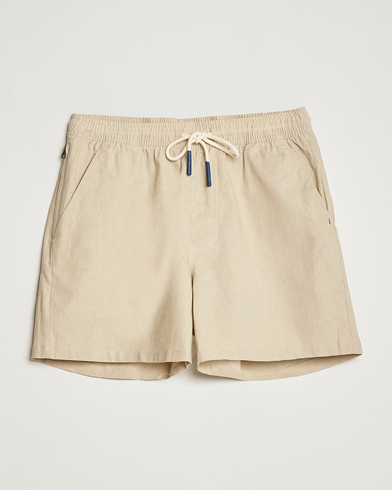  Linen Shorts Beige