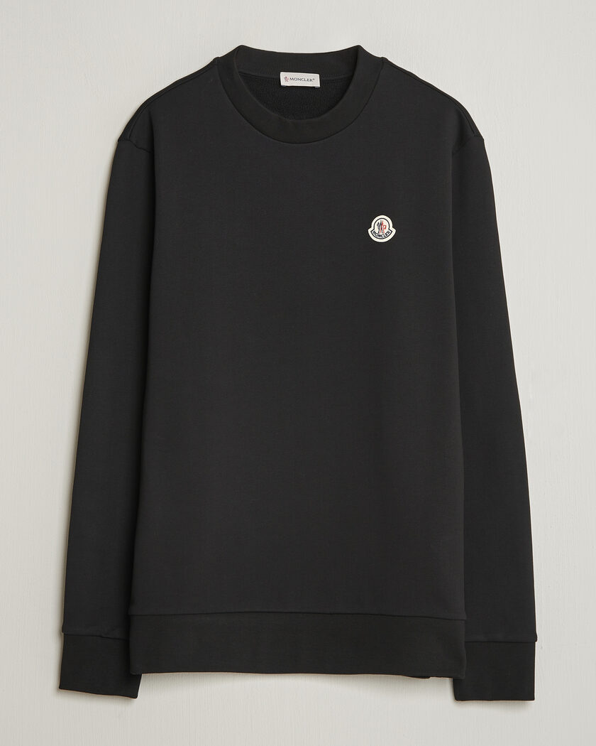 Moncler Logo Sweatshirt Black – Svart