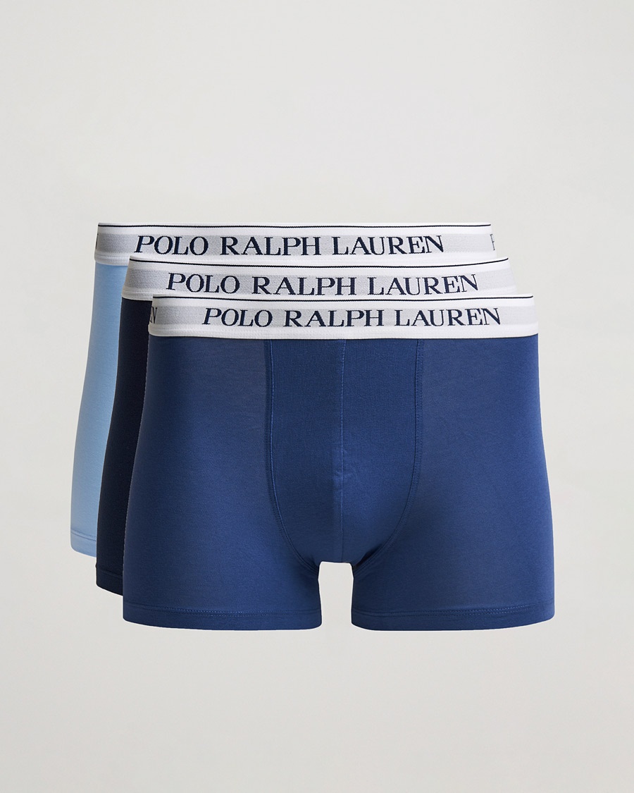 Herre | Salg klær | Polo Ralph Lauren | 3-Pack Trunk Navy/Light Navy/Elite Blue