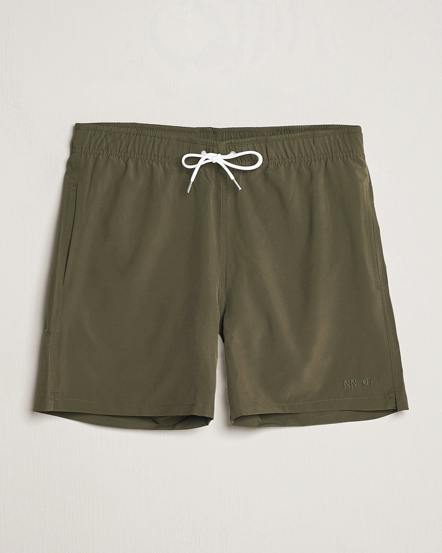 Herre | Badeshorts | NN07 | Jules Swimshorts Capers Green