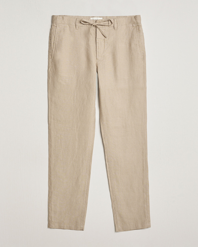  Relaxed Linen Drawstring Pants Dry Sand