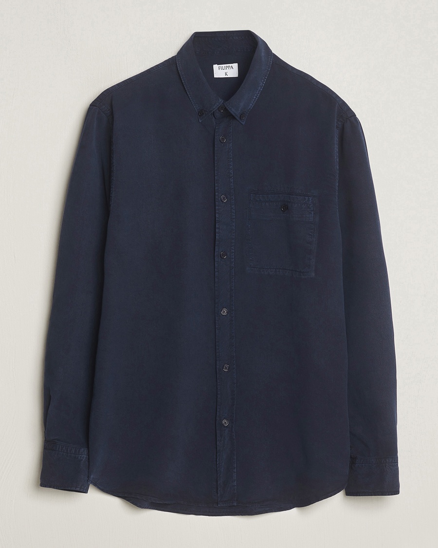 Herre |  | Filippa K | Zachary Lyocell Shirt Navy