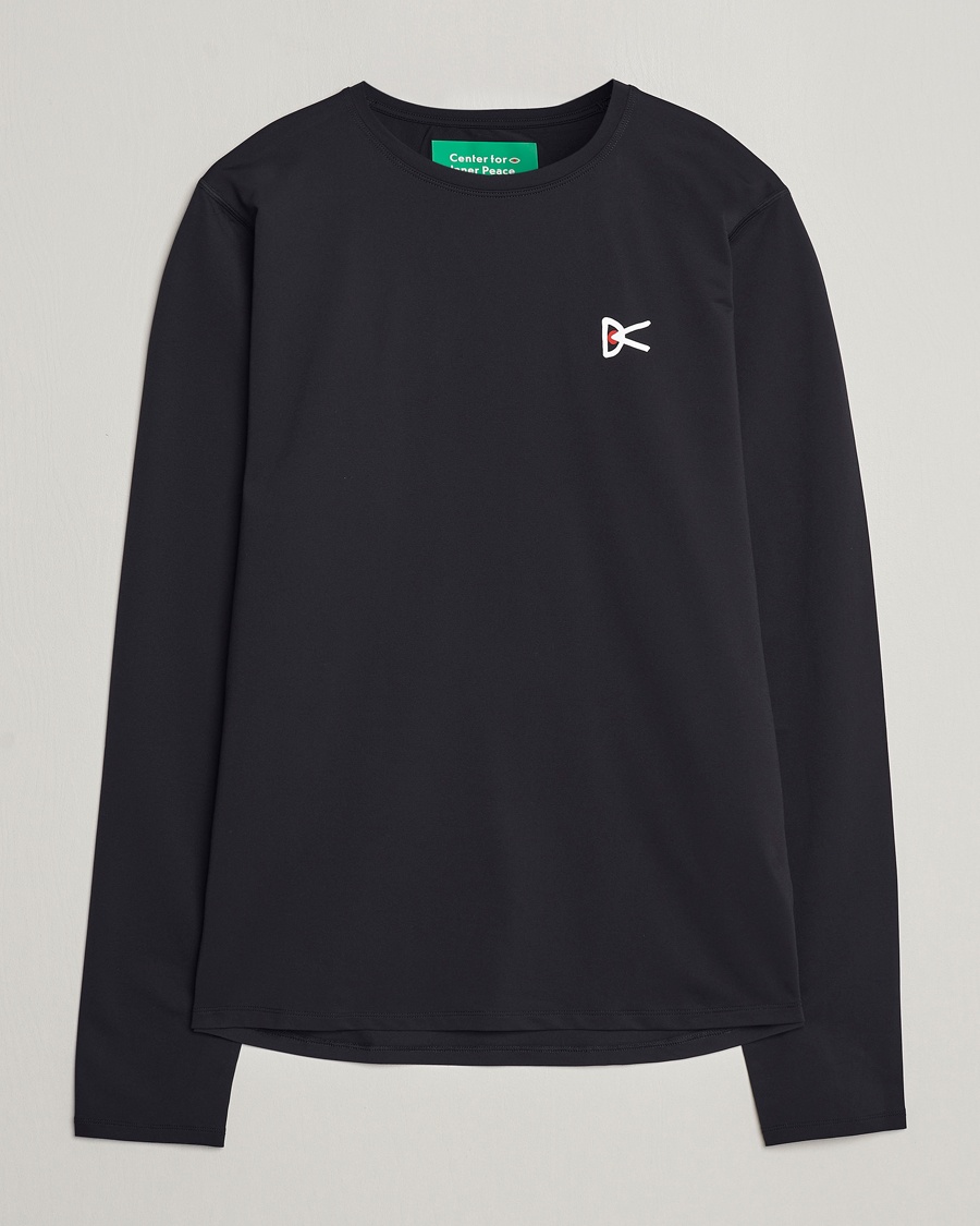 Herre | T-Shirts | District Vision | Lightweight Long Sleeve T-Shirt Black