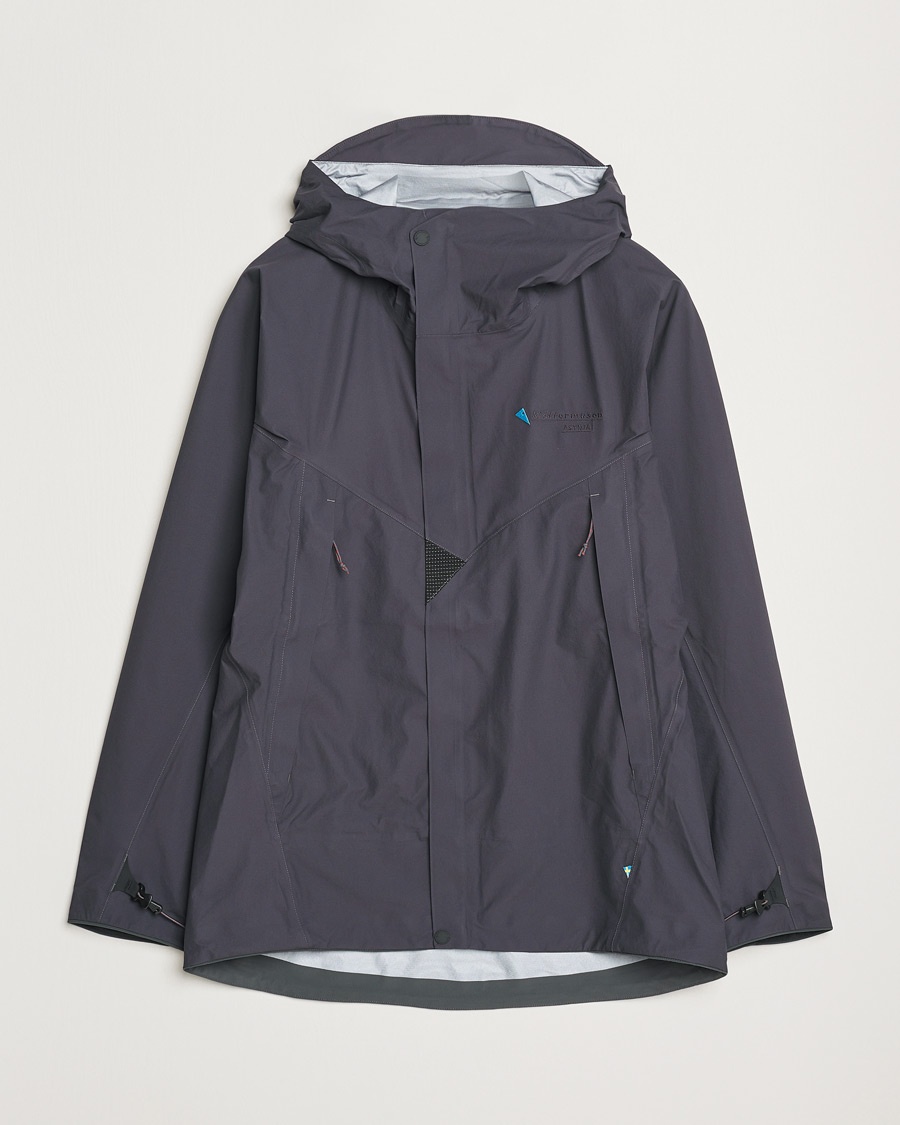 Klättermusen Asynja Lightweight Waterproof Jacket Raven – Svart