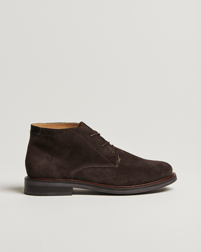  St Fairkon Chukka Suede Boot Espresso Brown