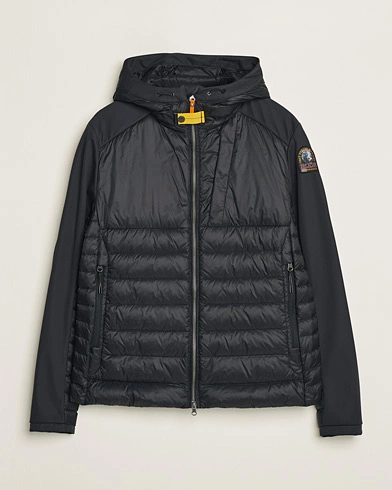  Kinari Hybrid Hooded Jacket Black