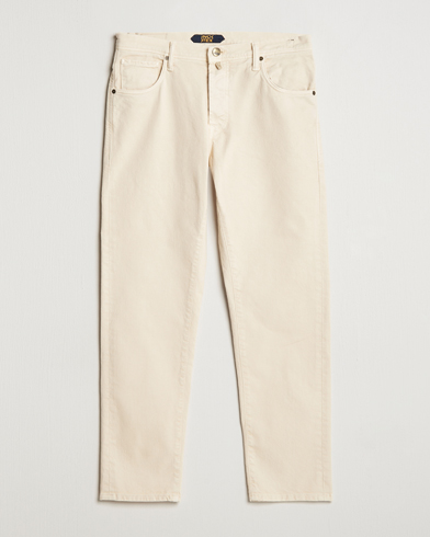  5-Pocket Bull Denim Pants Off White