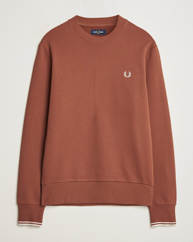  Crew Neck Sweatshirt Whiskey Brown