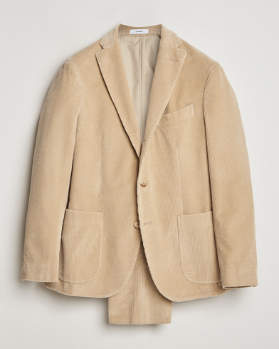  K Jacket Wale Corduroy Suit Beige