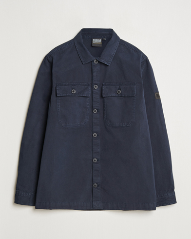  Arlo Cotton Overshirt Navy