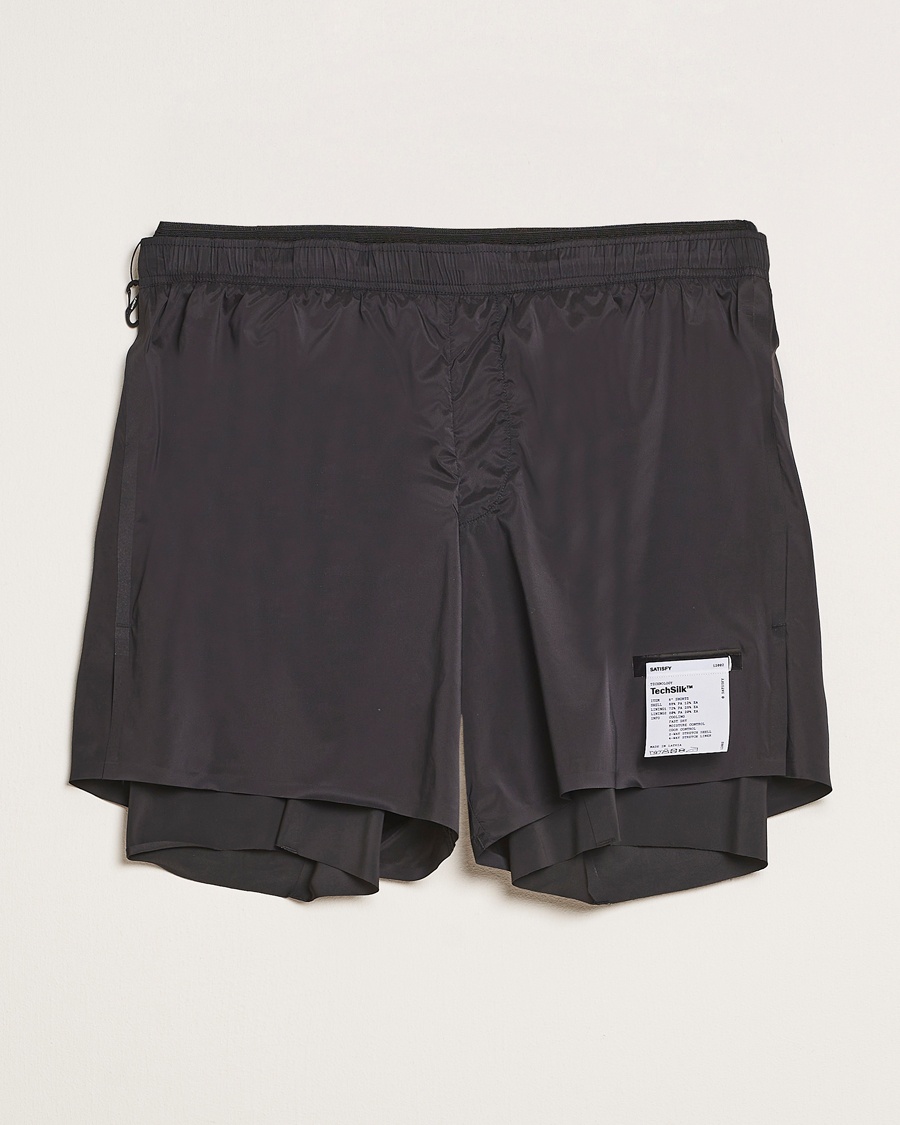 Herre | Shorts | Satisfy | TechSilk 8 Inch Shorts Black