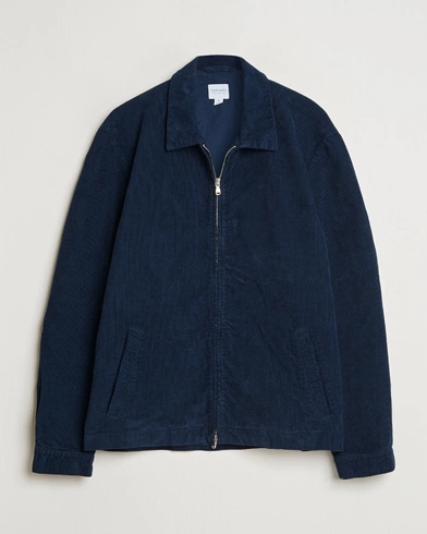  Corduroy Harrington Jacket Navy