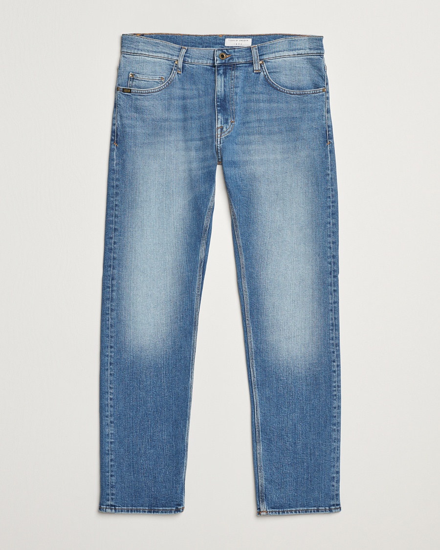 Herre | Salg klær | Tiger of Sweden | Pistolero Stretch Cotton Jeans Pale Blue