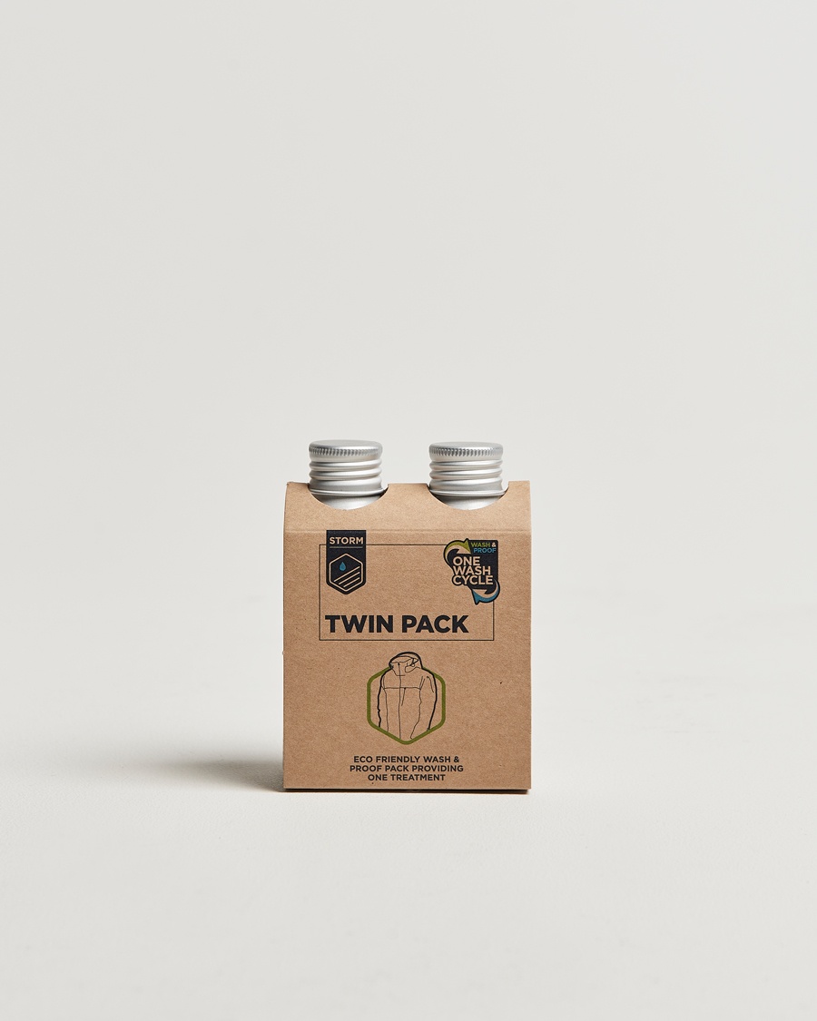 Herre | Vaskemiddel og tekstilspray | Storm | Eco Twin 75ml - Wash In
