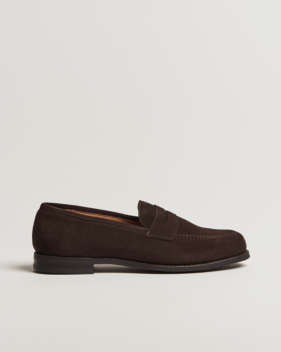 Myrqvist Stenhammar II Loafer Dark Brown Suede – Brun
