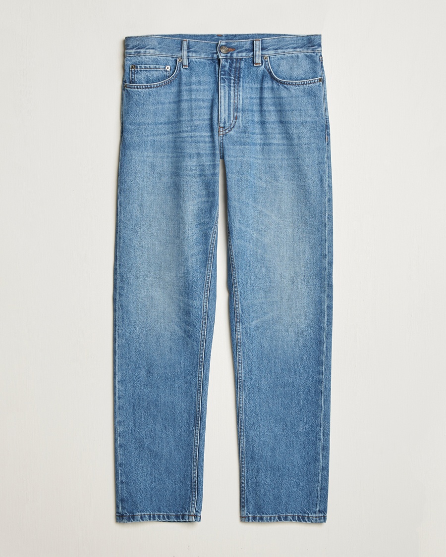  5-Pocket Denim Jeans Medium Blue Wash