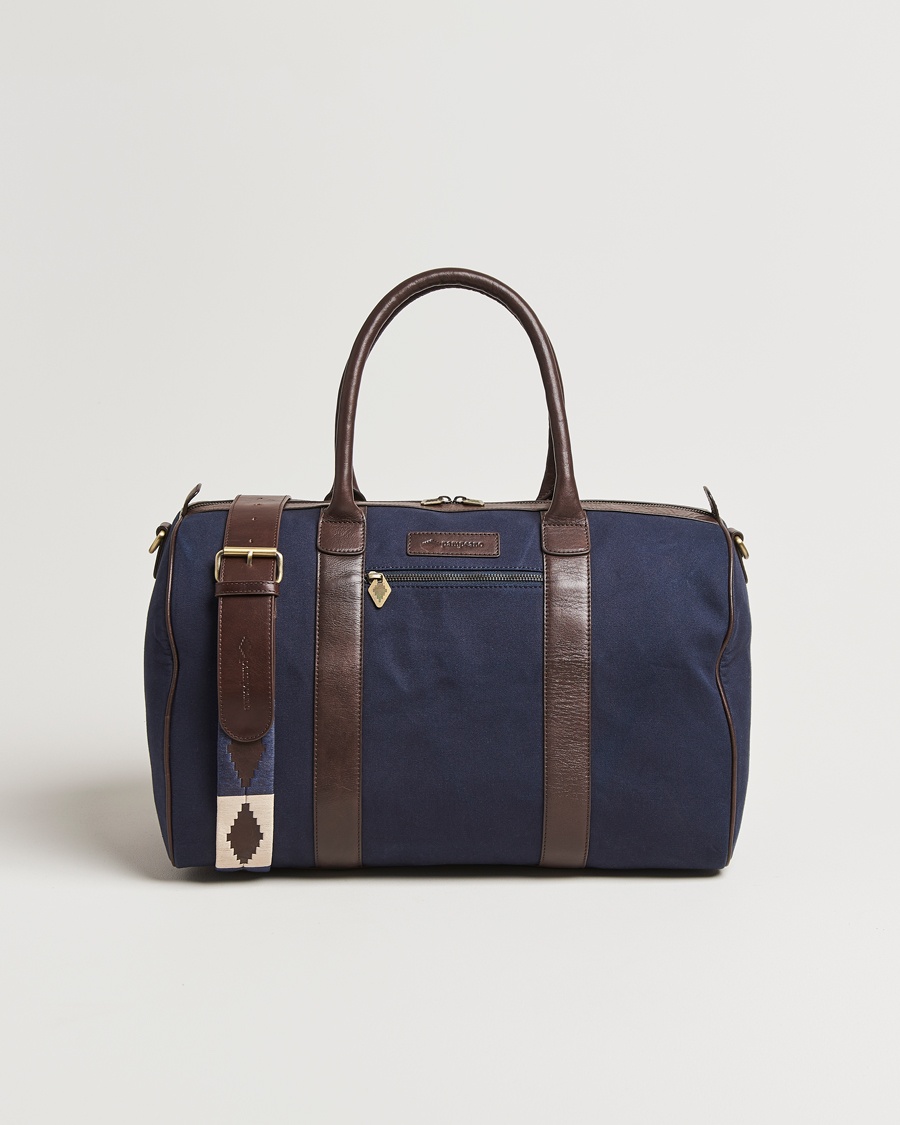 Pampeano Varon Small Canvas Weekend Bag Navy – Blå